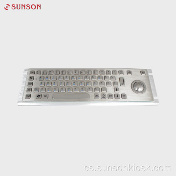 Anti-riot Metalic Keyboard for Information Kiosk